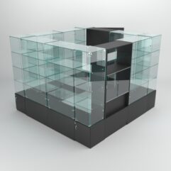 Павильон торговый Истра островной №4б, Черный