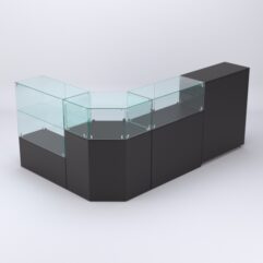 Комплект прилавков ШАНЕЛЬ №5, Черный