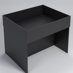 Корзина для распродаж из ДСП №10, Черный