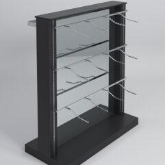 Гондола ФАВОРИТ №7 с зеркалом, Черный