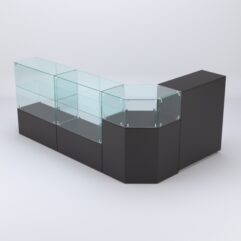 Комплект прилавков ШАНЕЛЬ №6, Черный