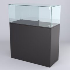 Прилавок для косметики и парфюмерии ШАНЕЛЬ №1, Черный