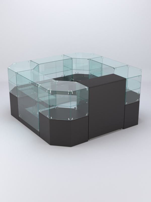 Комплект прилавков ШАНЕЛЬ №10, Черный