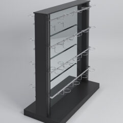 Гондола ФАВОРИТ №9 с зеркалом, Черный