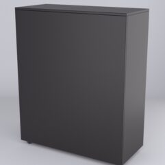 Прилавок для косметики и парфюмерии ШАНЕЛЬ №3 выкатной, Черный