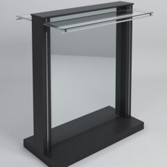 Гондола ФАВОРИТ №10 с зеркалом, Черный