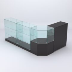 Комплект прилавков ШАНЕЛЬ №13, Черный