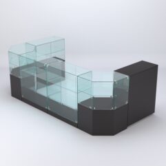 Комплект прилавков ШАНЕЛЬ №14, Черный