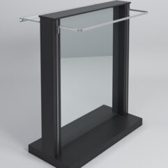 Гондола ФАВОРИТ №11 с зеркалом, Черный