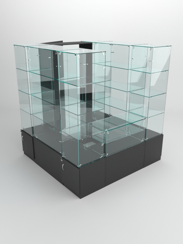 Павильон торговый Истра островной №9б, Черный