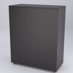 Прилавок для косметики и парфюмерии ШАНЕЛЬ №7 выкатной, Черный