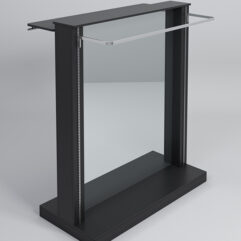 Гондола ФАВОРИТ №12 с зеркалом, Черный