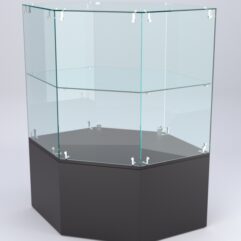 Прилавок для косметики и парфюмерии ШАНЕЛЬ №8, Черный