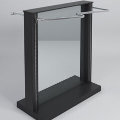 Гондола ФАВОРИТ №12В с зеркалом, Черный