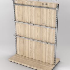 Островная система Bazic для головных уборов, Дуб Сонома