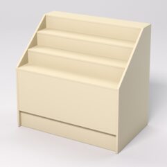 Прилавок-горка ЭКОНОМ, Крем Вайс