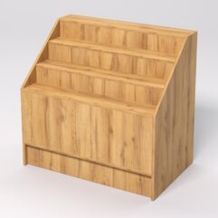 Прилавок-горка ЭКОНОМ, Дуб Золотистый