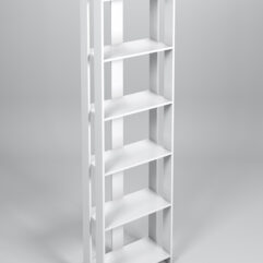 Стойка из ДСП №1 серии ЭКОНОМ, Белый