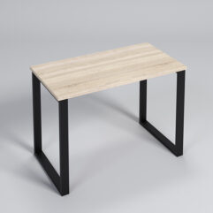 Подиум Стронг №1 в стиле ЛОФТ, Дуб Сонома, металлический каркас черный