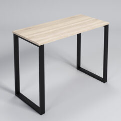 Подиум Стронг №2 в стиле ЛОФТ, Дуб Сонома, металлический каркас черный