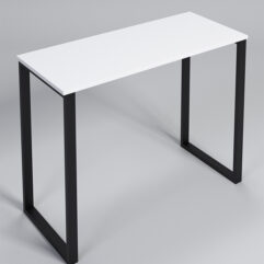 Подиум Стронг №3 в стиле ЛОФТ, Белый, металлический каркас черный