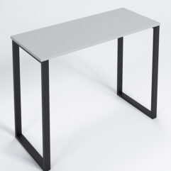 Подиум Стронг №3 в стиле ЛОФТ, Серый, металлический каркас черный