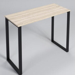 Подиум Стронг №3 в стиле ЛОФТ, Дуб Сонома, металлический каркас черный