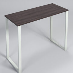 Подиум Стронг №3 в стиле ЛОФТ, Дуб Венге, металлический каркас белая ночь