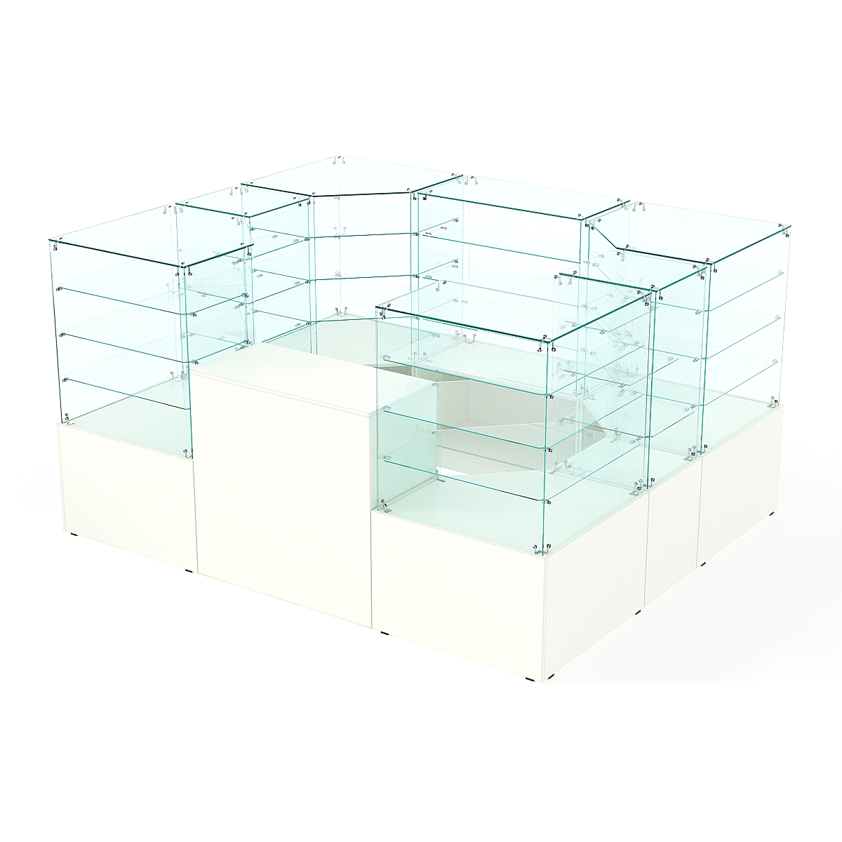 Павильон Истра в центр зала №1а (закрытый), Белый