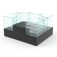 Павильон Истра в центр зала №1а (закрытый), Черный