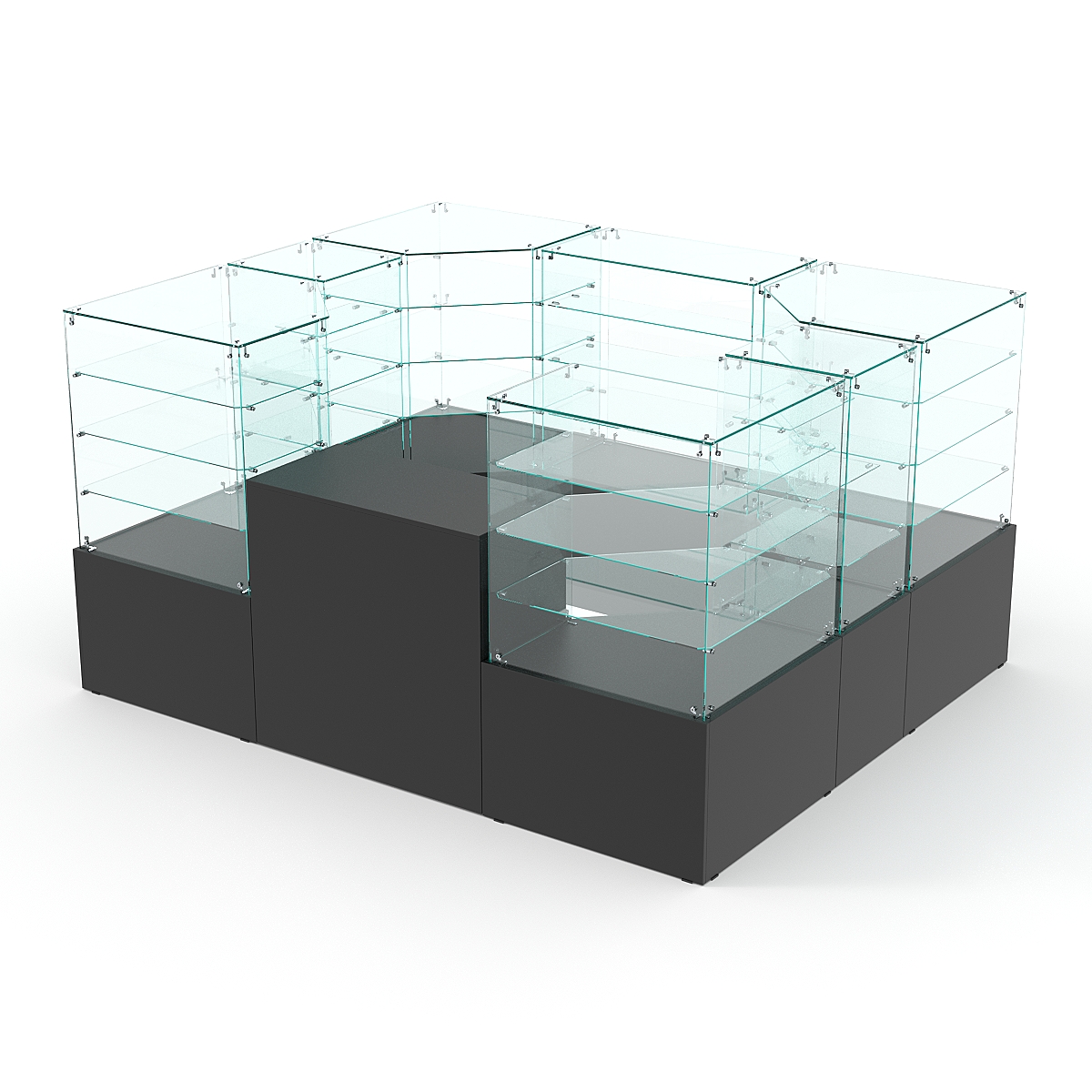 Павильон Истра в центр зала №1а (закрытый), Черный