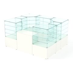 Павильон Истра в центр зала №2 (открытый), Белый