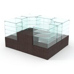 Павильон Истра в центр зала №2 (открытый), Дуб Венге