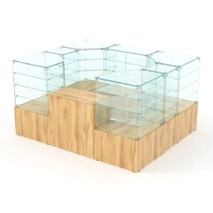 Павильон Истра в центр зала №2 (открытый), Дуб Золотистый