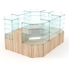 Павильон Истра в центр зала №2а (закрытый), Дуб Сонома