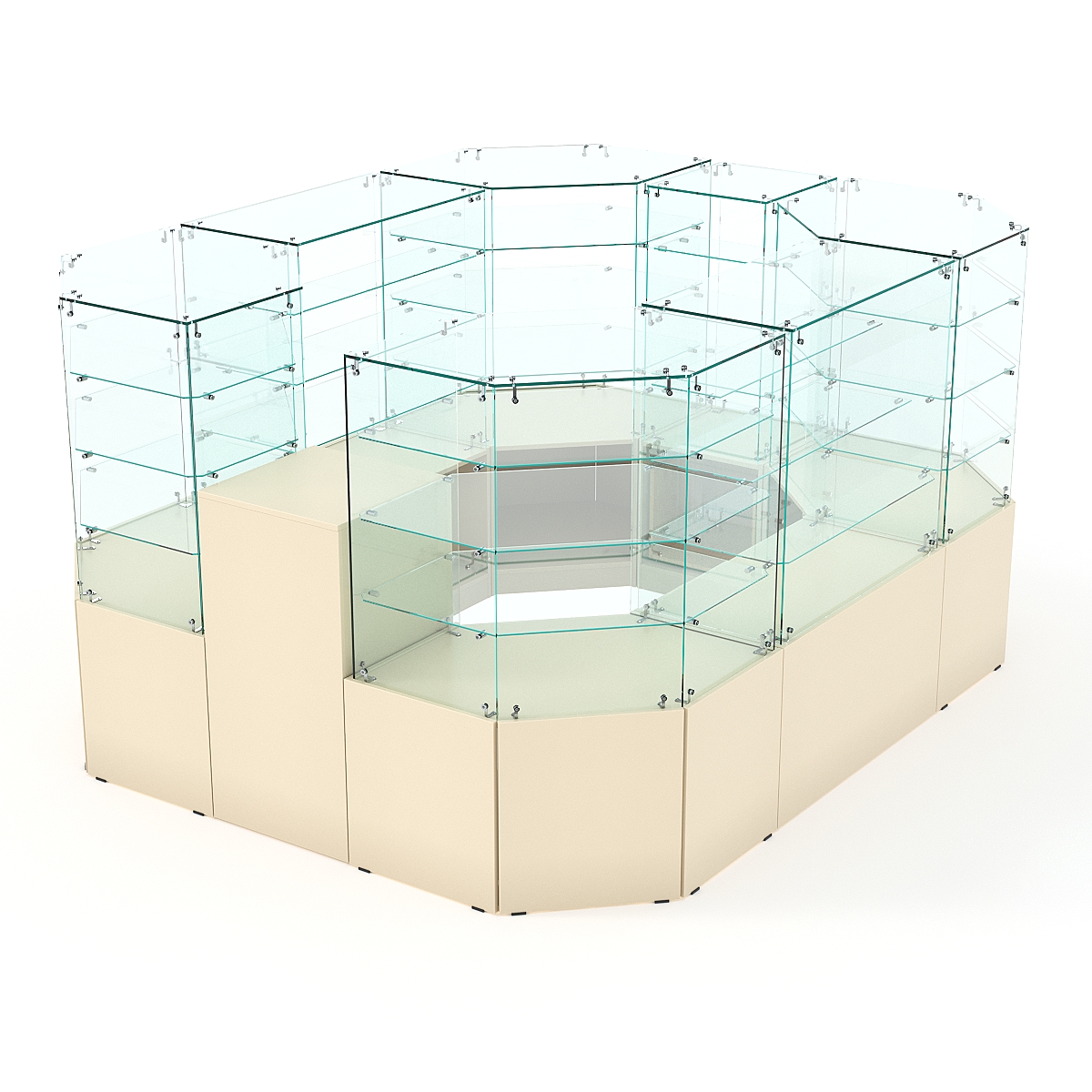 Павильон Истра в центр зала №2а (закрытый), Крем Вайс