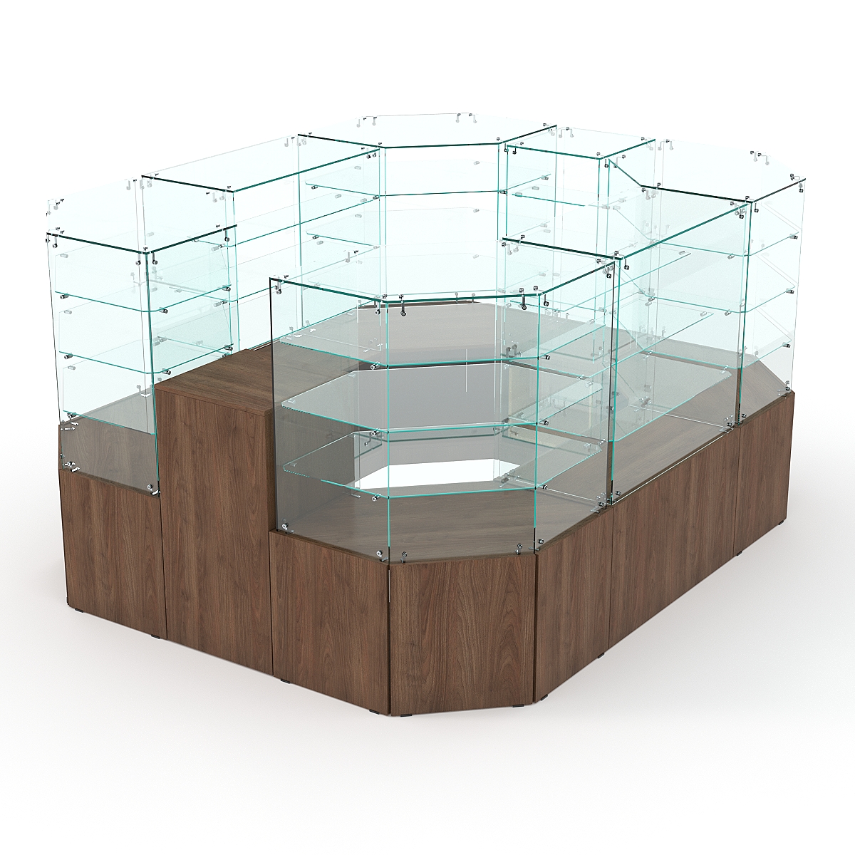 Павильон Истра в центр зала №2а (закрытый), Орех