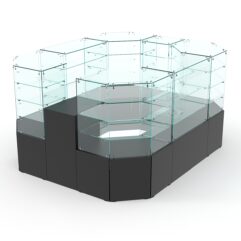 Павильон Истра в центр зала №3 (открытый), Черный