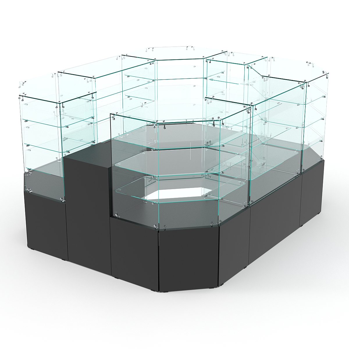 Павильон Истра в центр зала №3 (открытый), Черный