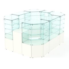 Павильон Истра в центр зала №3а (закрытый), Белый