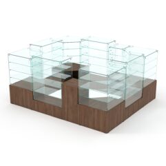 Павильон Истра в центр зала №4 (открытый), Орех