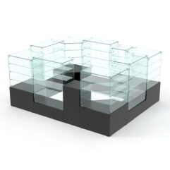 Павильон Истра в центр зала №4 (открытый), Черный