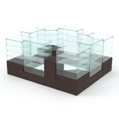 Павильон Истра в центр зала №4а (закрытый), Дуб Венге