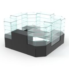 Павильон Истра в центр зала №5 (открытый), Черный