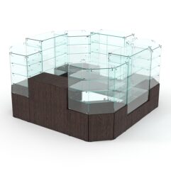 Павильон Истра в центр зала №5а (закрытый), Дуб Венге