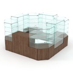 Павильон Истра в центр зала №5а (закрытый), Орех