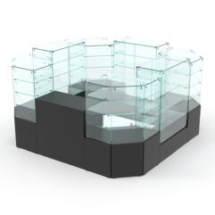 Павильон Истра в центр зала №5а (закрытый), Черный