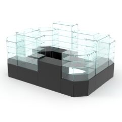 Павильон Истра в центр зала №6 (открытый), Черный