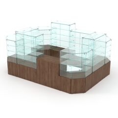 Павильон Истра в центр зала №6а (закрытый), Орех