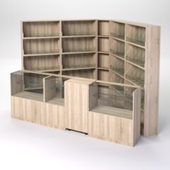 Павильон для конфет и орехов №8, Дуб Сонома